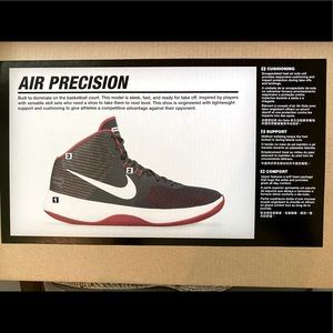 Nike Air Precision Basketball Shoes Sz 7.5